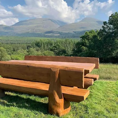 Wild Nurture Eco Luxury Offgrid Log Cabin Fort William Extérieur photo